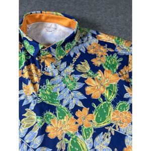 Good Good Golf Polo Shirt Men's 2XL Floral Performance Stretch Lightweight